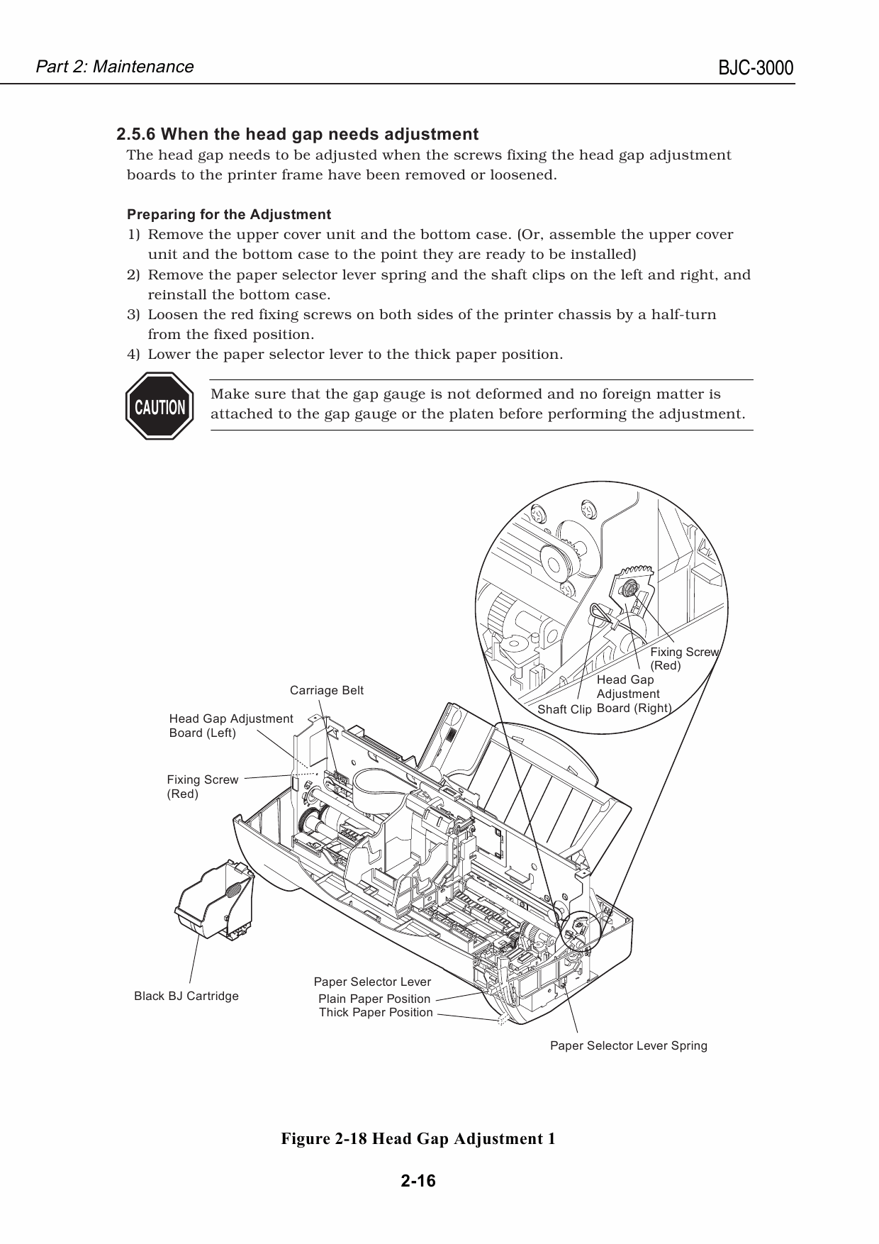Canon BubbleJet BJC-3000 Service Manual-3